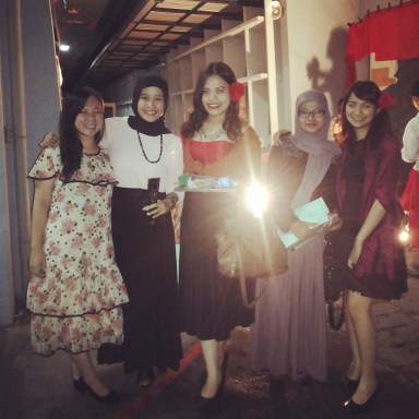 Syukuran Wisuda Juli 2013 HIMATEK ITB, temanya Espanola :3