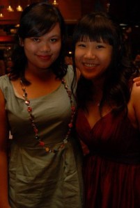 mon dan christie, argh baju gw lecek pula haha